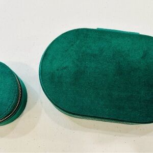 A New Day Emerald Velvet Jewelry Cases